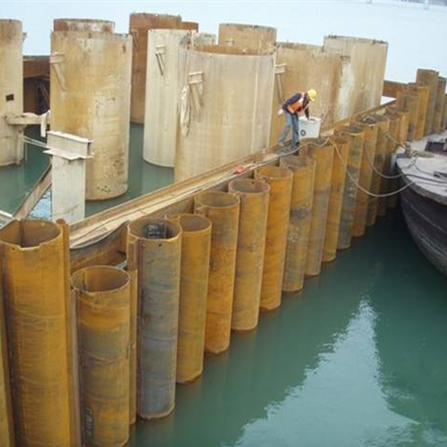 克拉玛依钢护筒现场安装